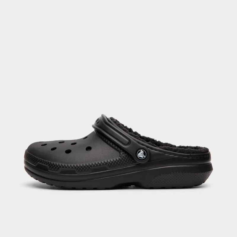 Crocs Classic Lined Clog Black / Black sold by JD Sports