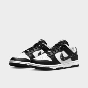 Nike Women's Dunk Low Essential White / Black - White sold by JD Sports