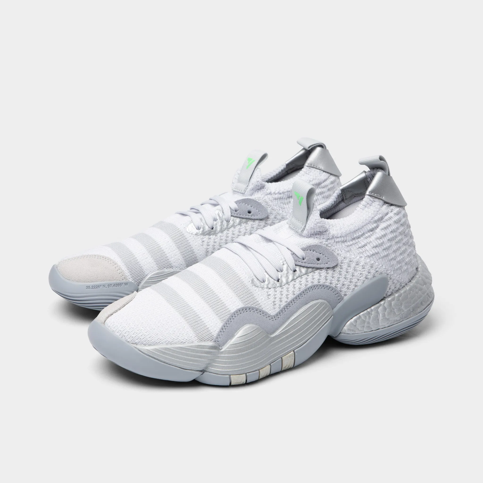 adidas Trae Young 2.0 Dash Grey / Halo Silver - Metallic Silver sold by JD Sports product image thumbnail 2
