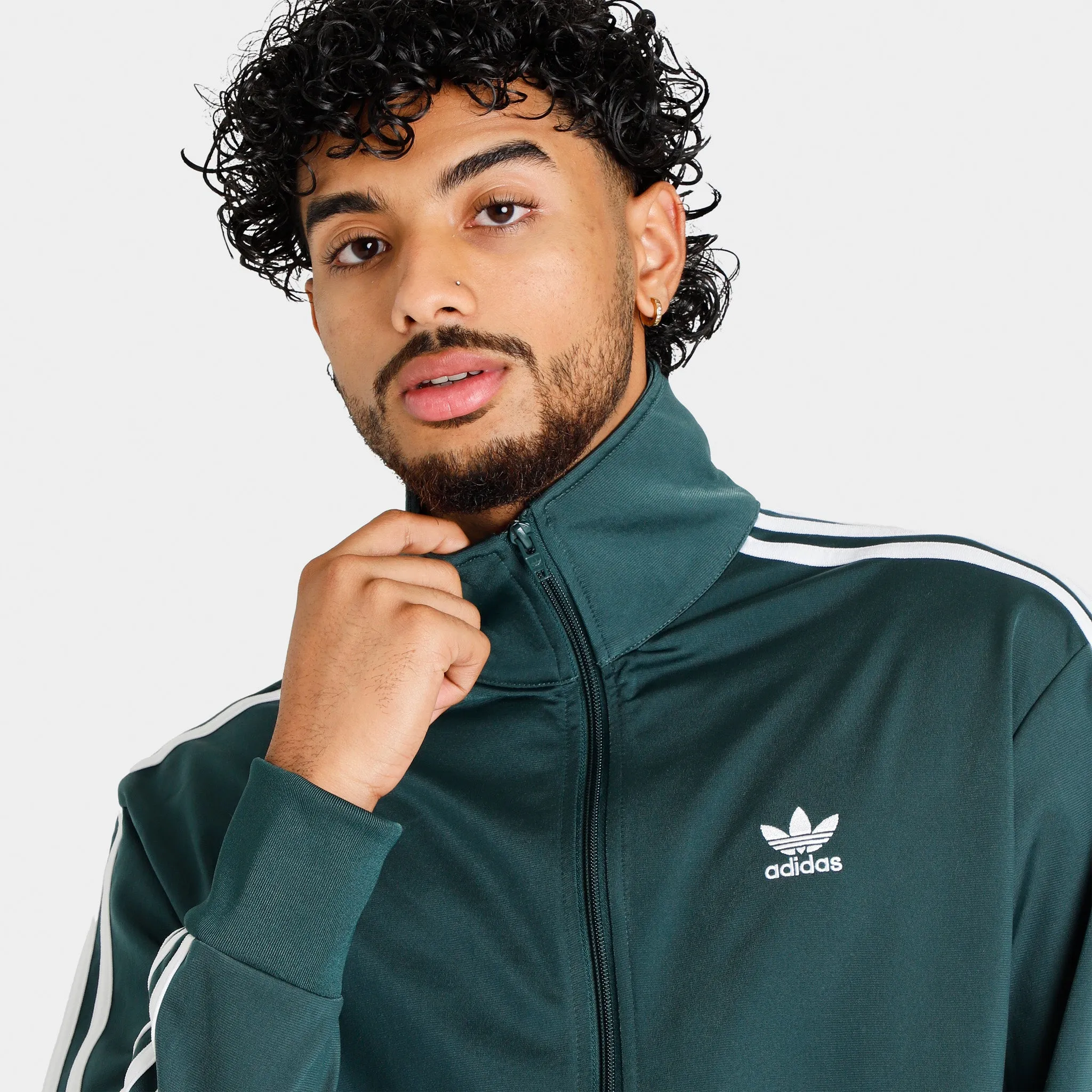 adidas Originals Adicolor Classics Firebird Track Jacket / Mineral Green sold by JD Sports product image thumbnail 3