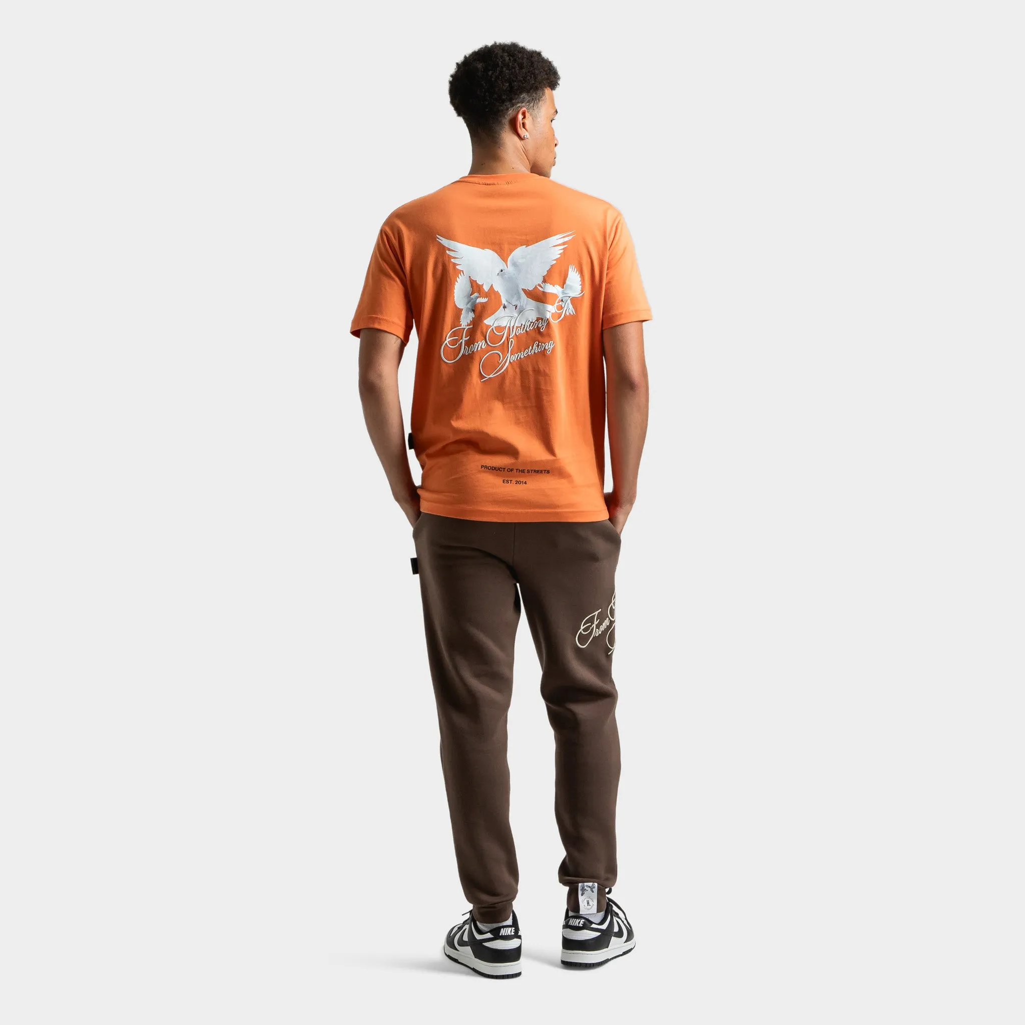 Hoodrich Take Flight V2 T-Shirt Burnt Orange / Black - Blan sold by JD Sports product image thumbnail 4