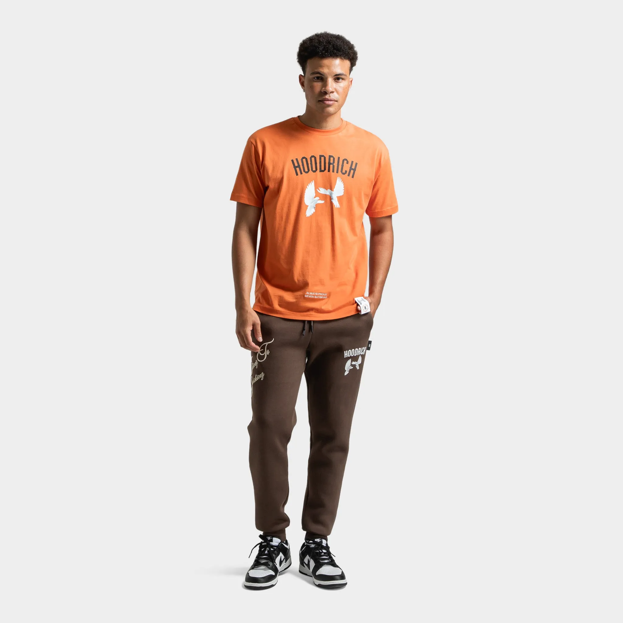 Hoodrich Take Flight V2 T-Shirt Burnt Orange / Black - Blan sold by JD Sports product image thumbnail 5