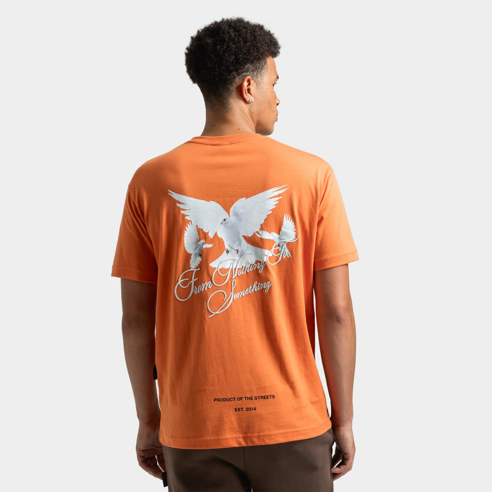 Hoodrich Take Flight V2 T-Shirt Burnt Orange / Black - Blan sold by JD Sports product image thumbnail 2