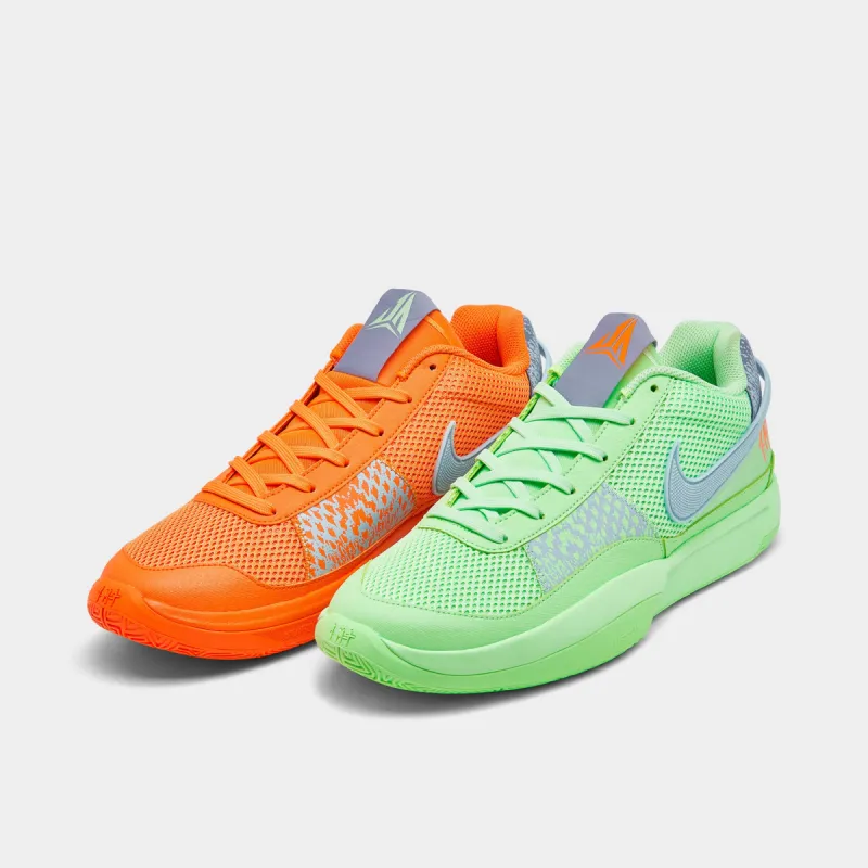 Nike Ja 1 Bright Mandarin / Multi-Color - Vapor Green sold by JD Sports