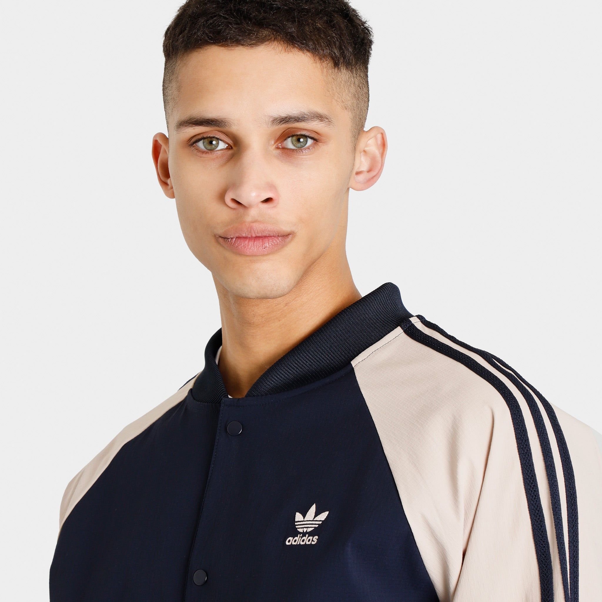 adidas Superstar Woven Jacket Legend Ink / Wonder Taupe sold by JD Sports product image thumbnail 3