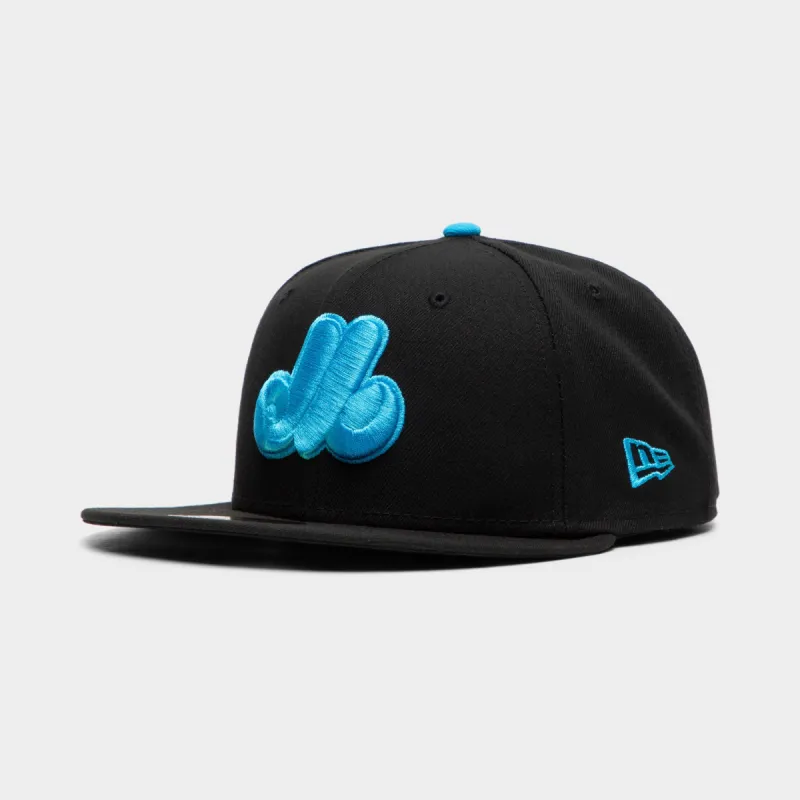 New Era Montreal Expos 59Fifty Cap Black / Blue Fanatic sold by JD Sports