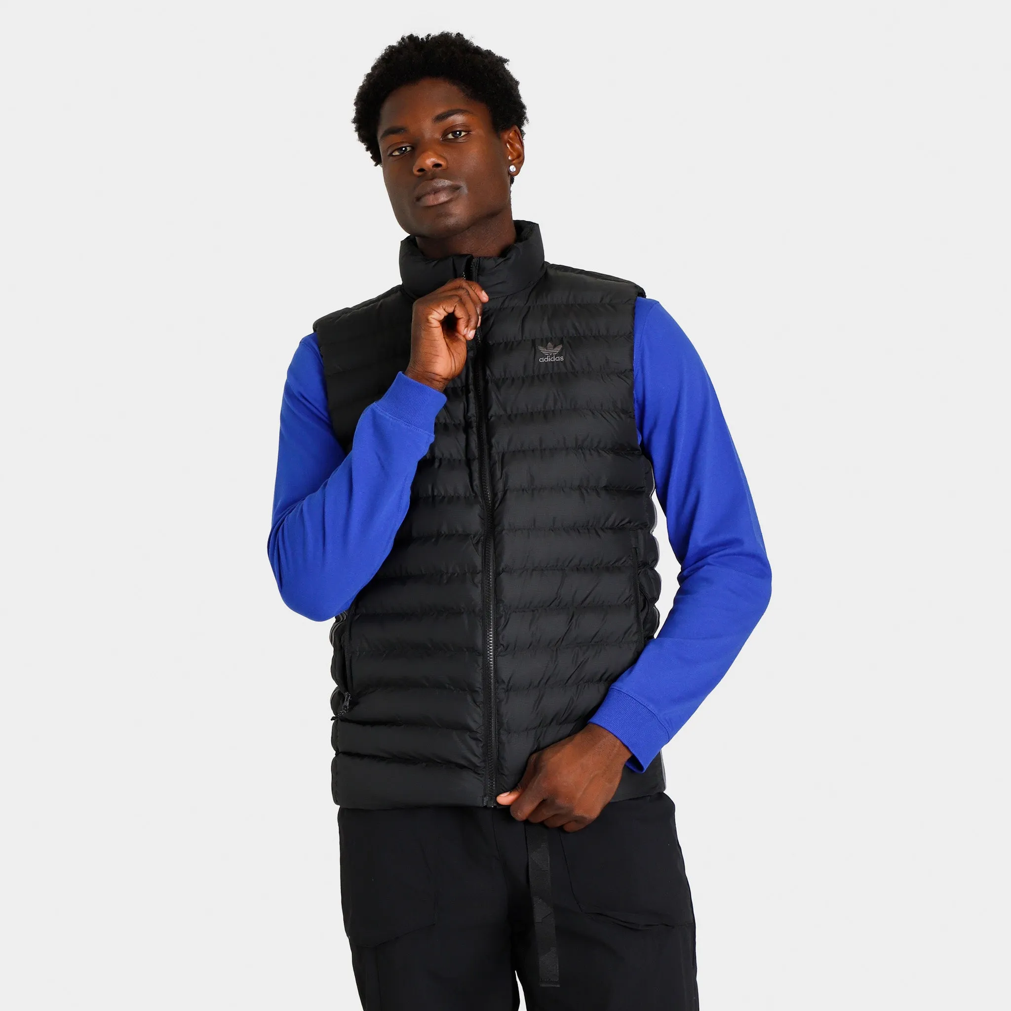 adidas Padded Gillet Black / Grey 5 sold by JD Sports