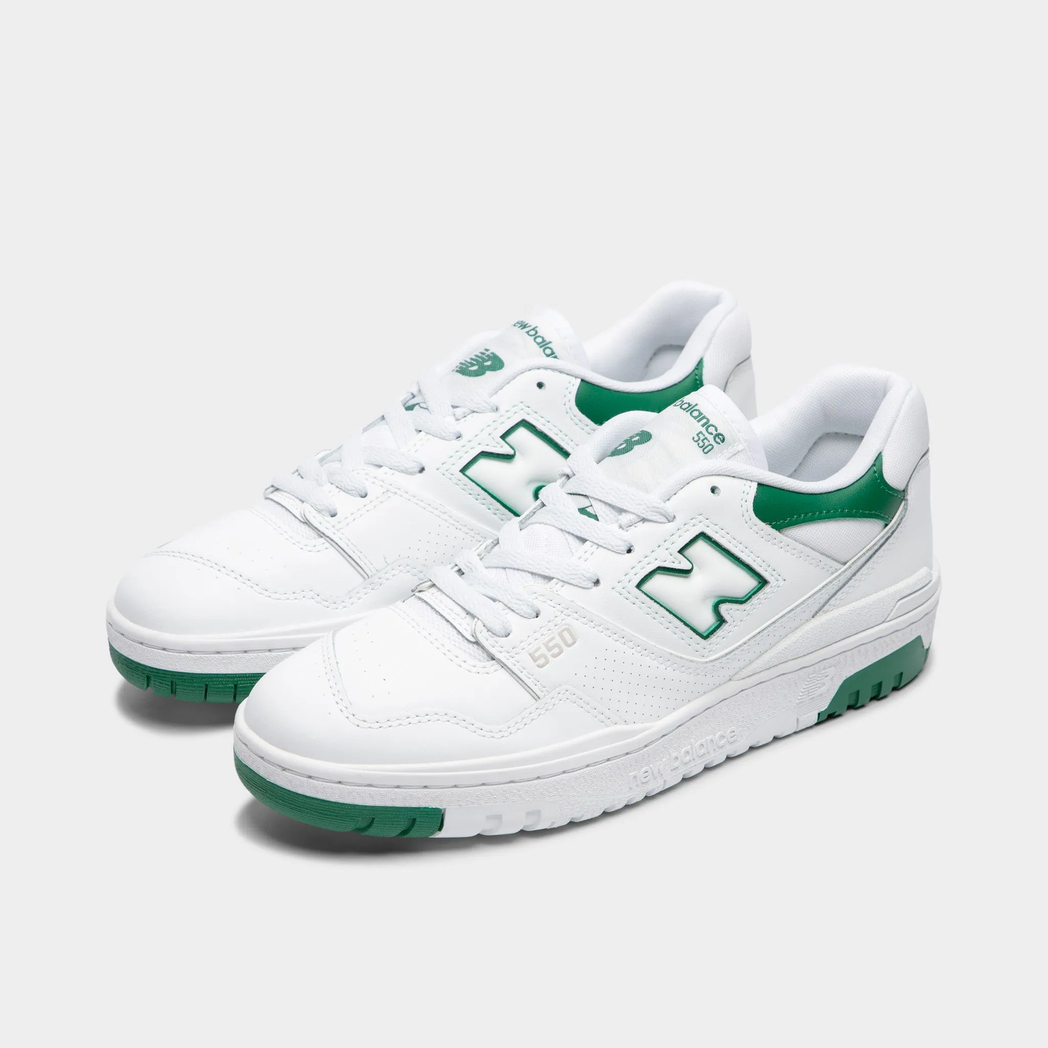New Balance BB550SWB White / Classic Pine sold by JD Sports product image thumbnail 2