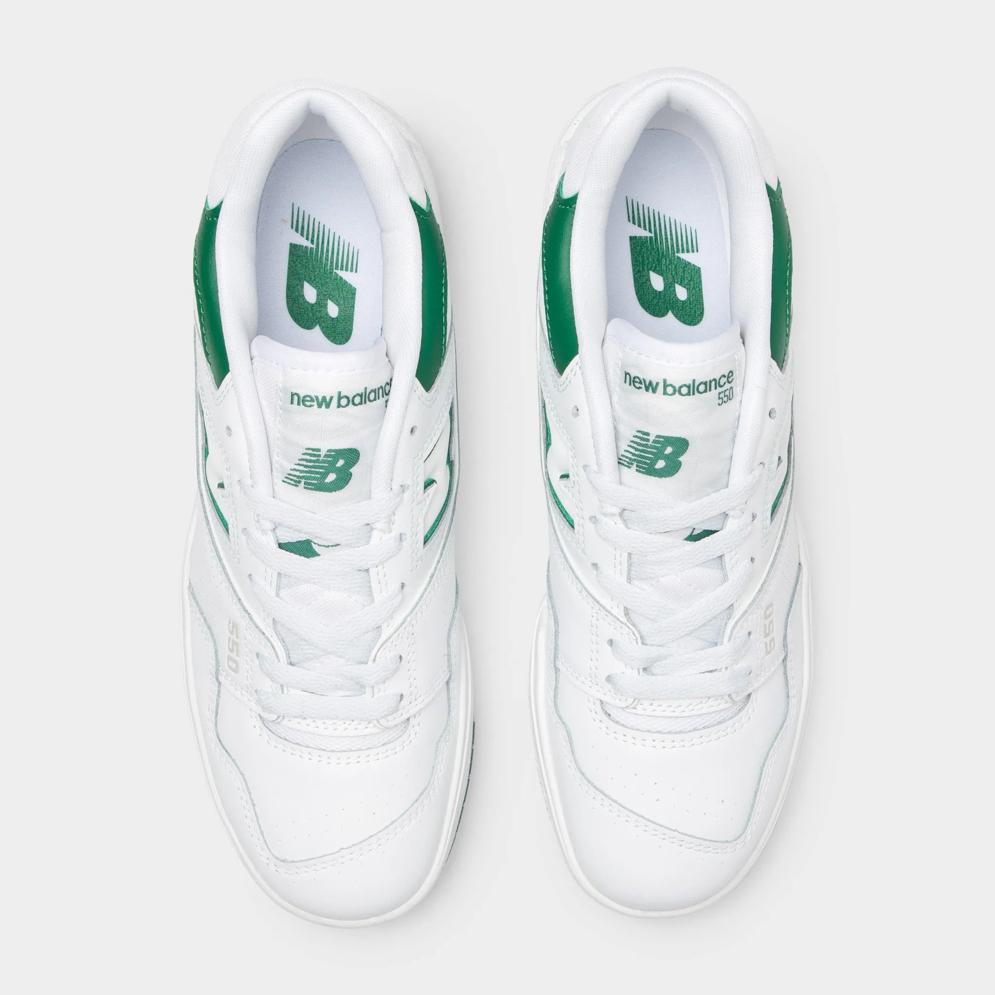 New Balance BB550SWB White / Classic Pine sold by JD Sports product image thumbnail 5
