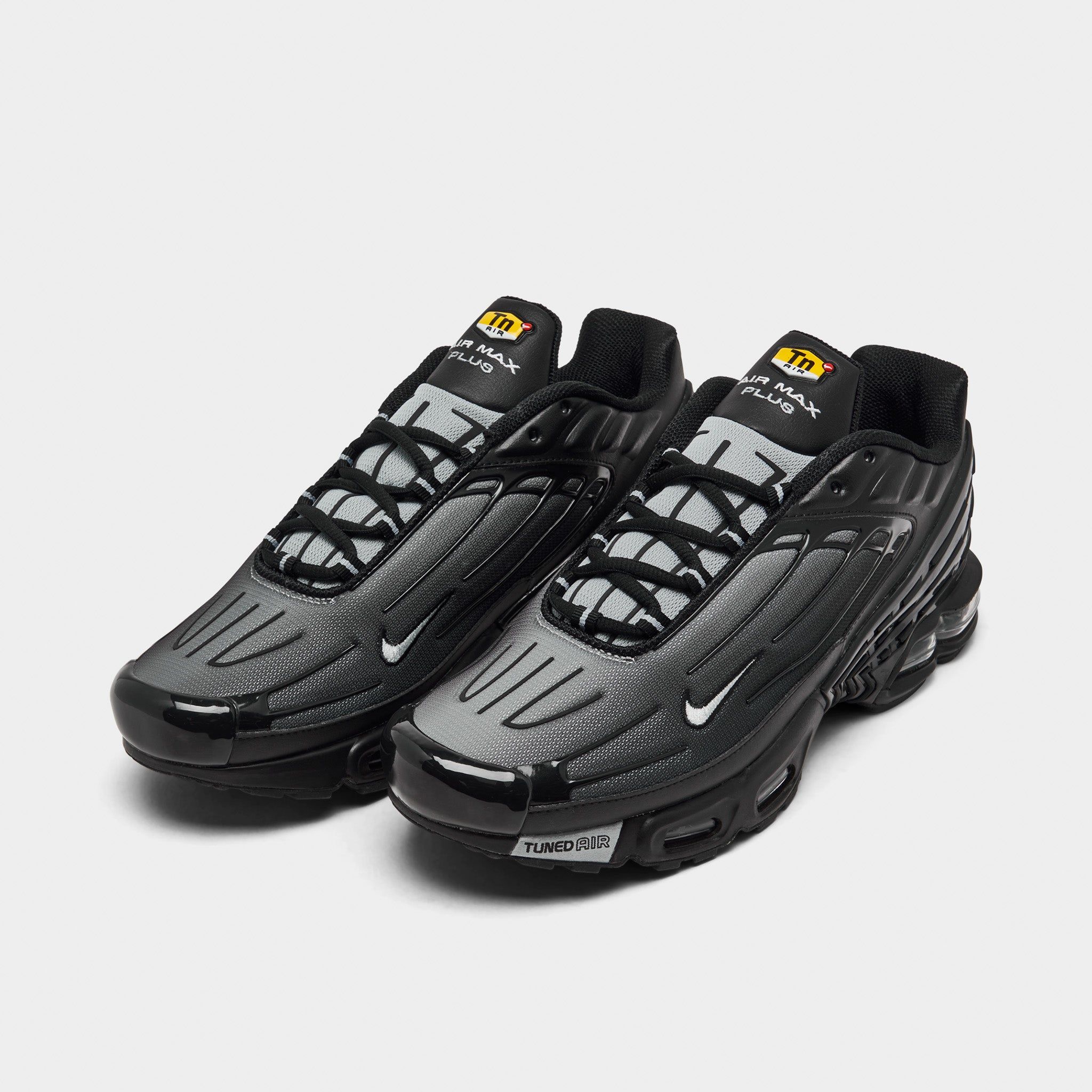 ◆正規品◆NIKE AIR MAX PLUS 3 WHITE BLACK◆関税/送料無料◆ Nike Air Max Plus 