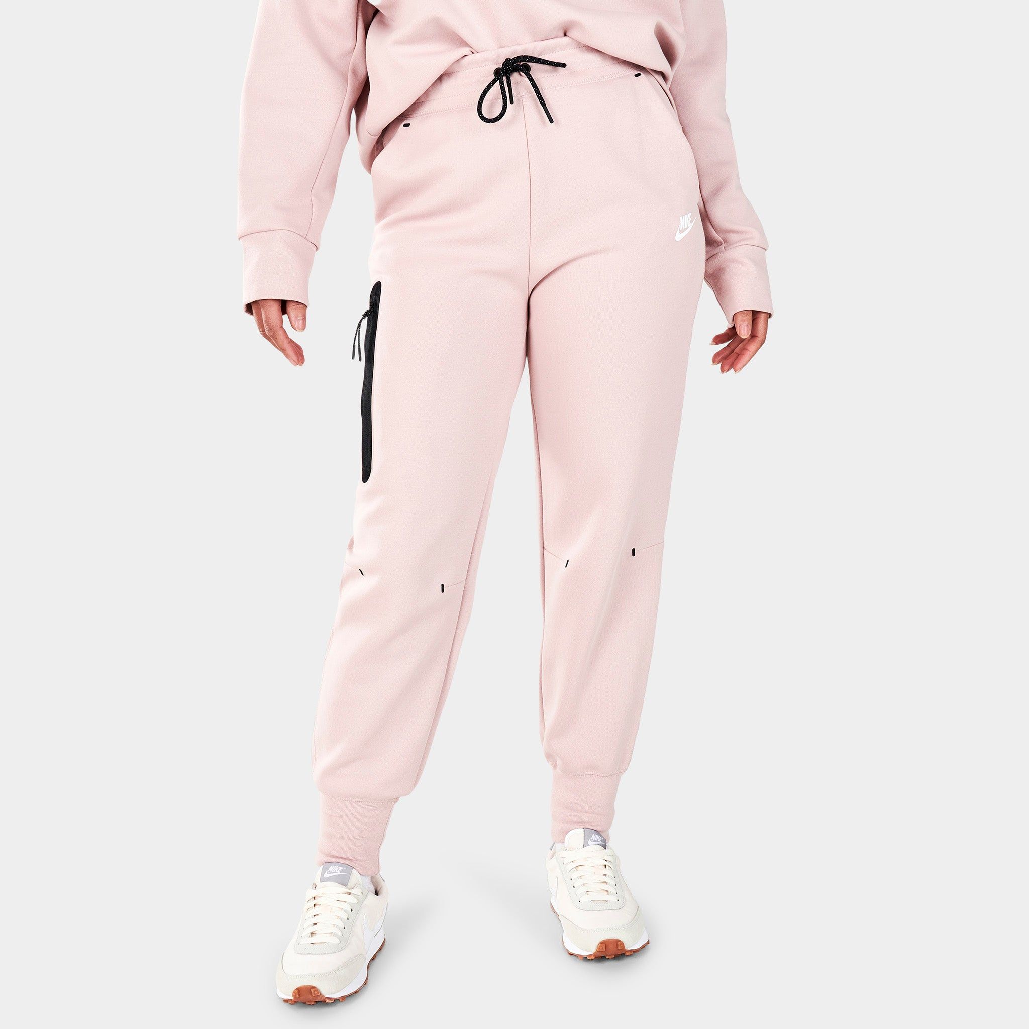 Nike Sportswear Women’s Tech Fleece Joggers Pink Oxford / White sold by JD Sports