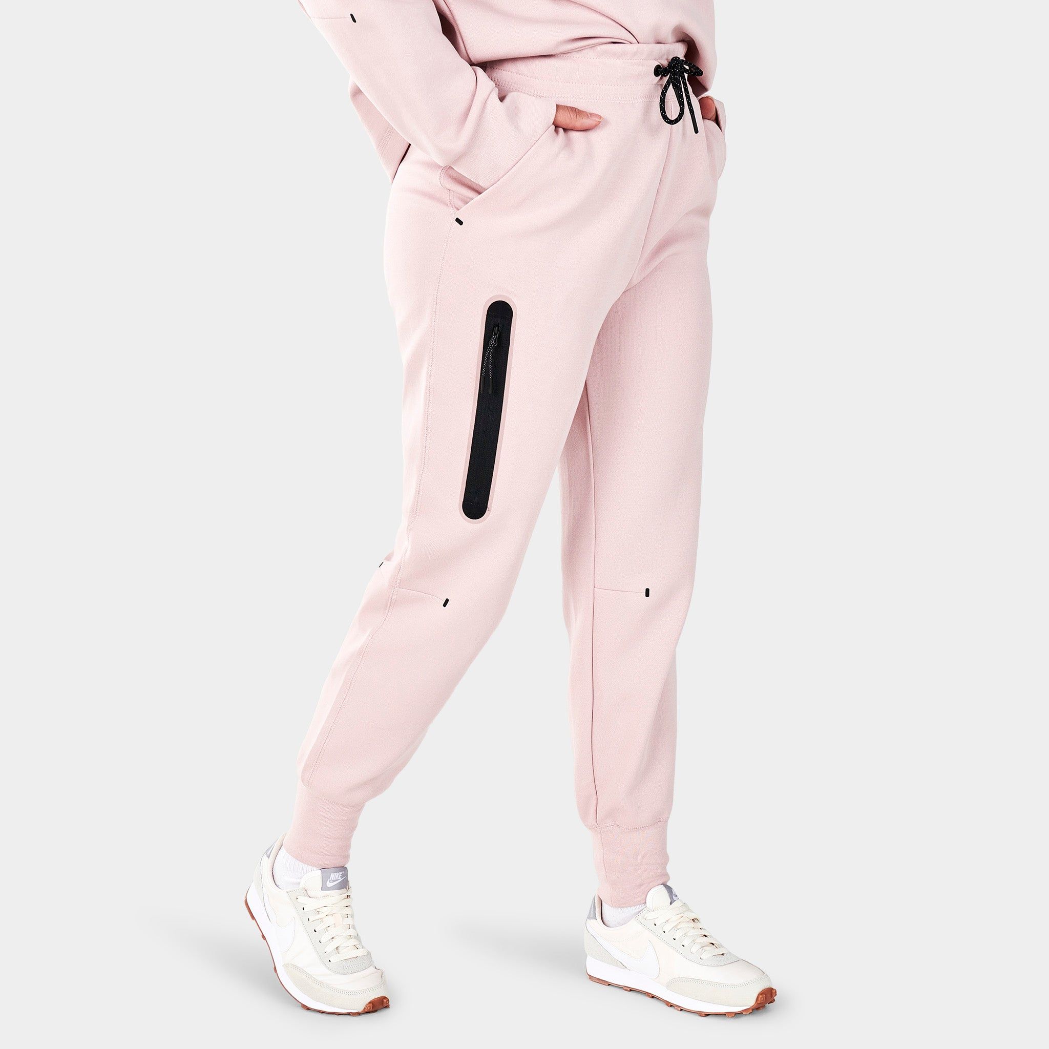 Nike Sportswear Women’s Tech Fleece Joggers Pink Oxford / White sold by JD Sports product image thumbnail 5