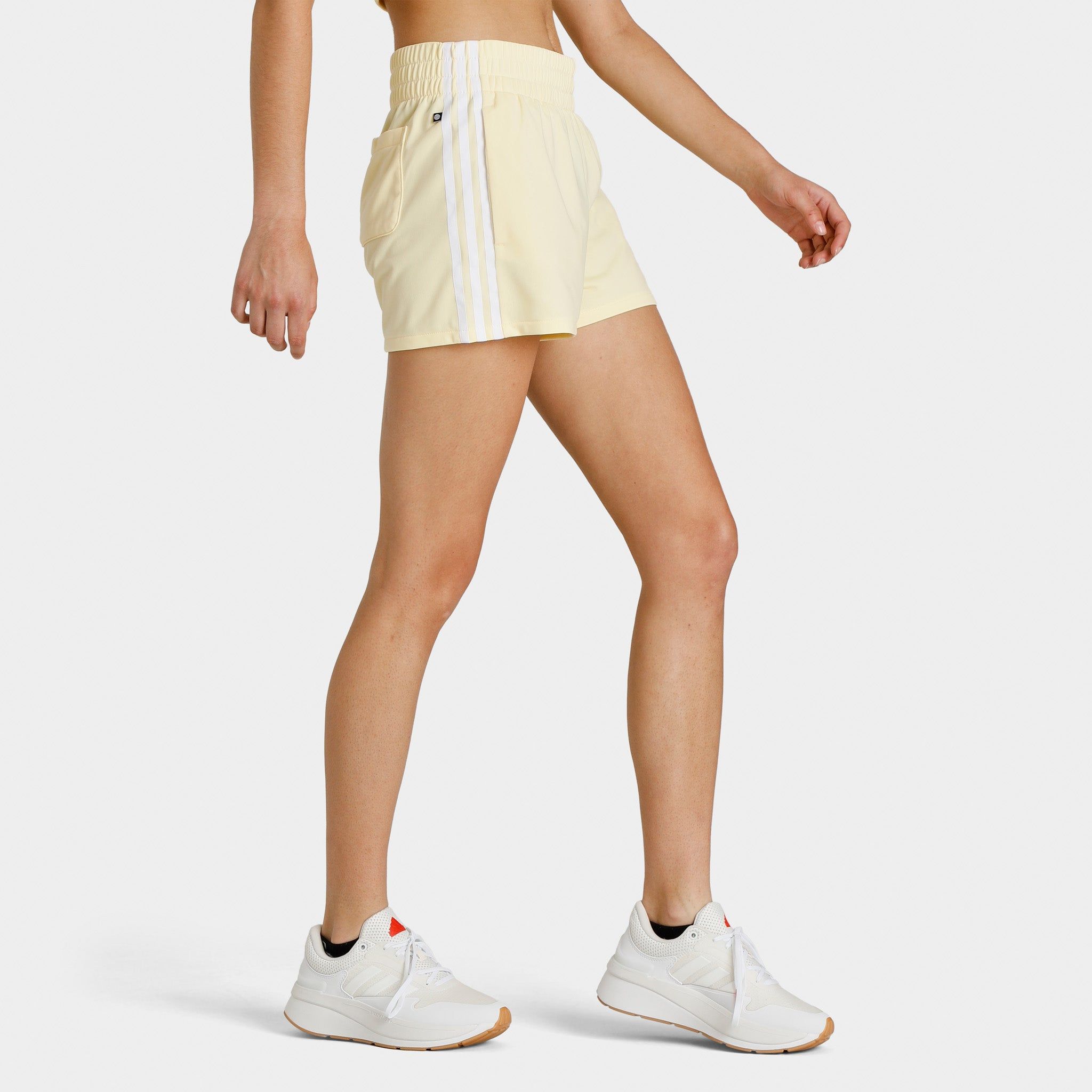 adidas Originals Women's 3-Stripes Shorts / Almost Yellow sold by JD Sports product image thumbnail 3