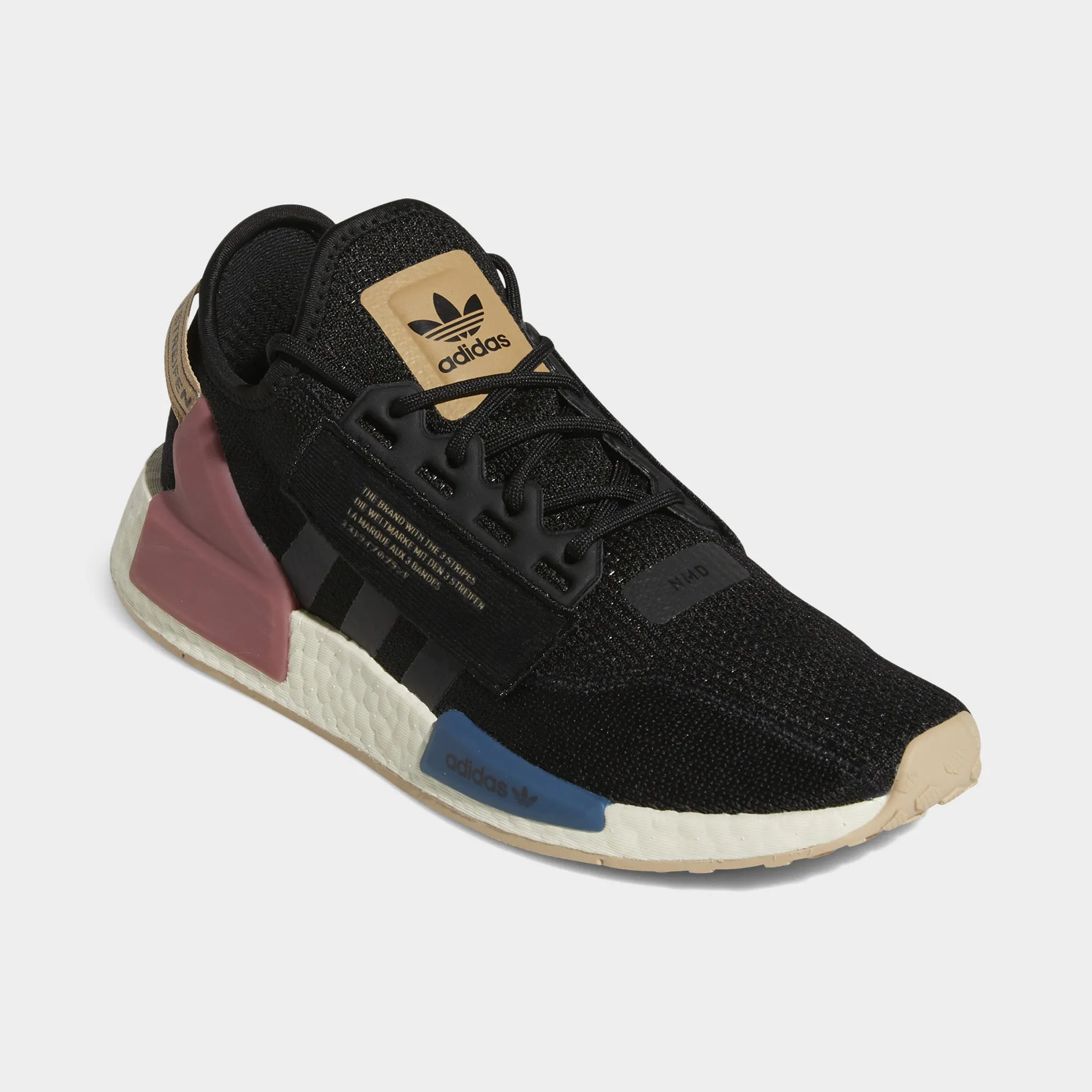 adidas Originals NMD_R1 V2 Black / Core Black - Alt Blue sold by JD Sports product image thumbnail 5