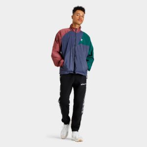 adidas Originals Adicolor Colorblock Track Jacket Shadow Navy / Burgundy - Collegiate Green sold by JD Sports
