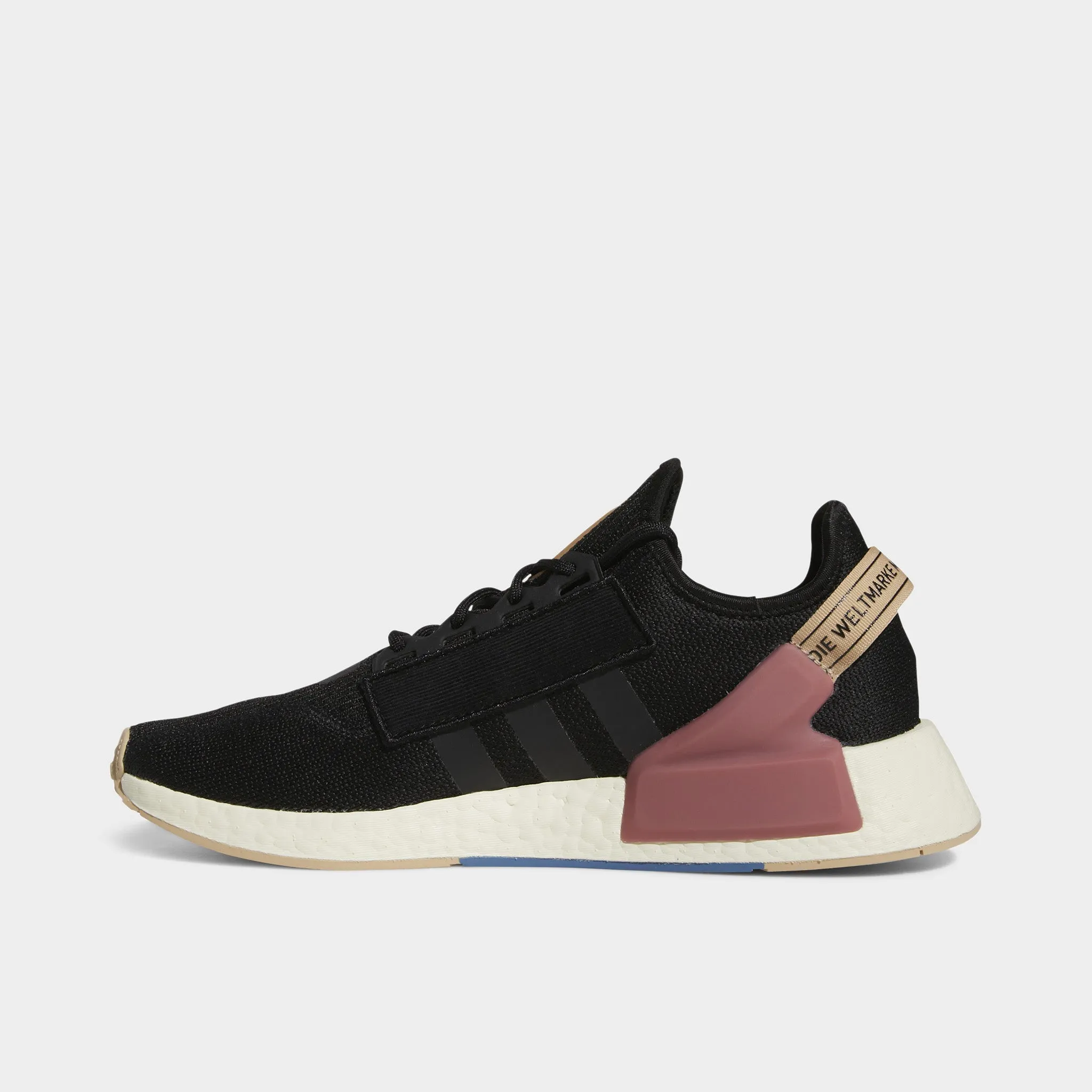 adidas Originals NMD_R1 V2 Black / Core Black - Alt Blue sold by JD Sports