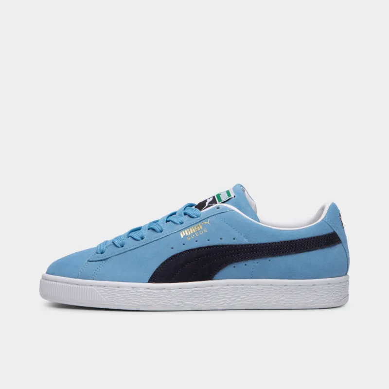 Puma Suede Classic XXI Team Light Blue / Puma New Navy - Puma White sold by JD Sports