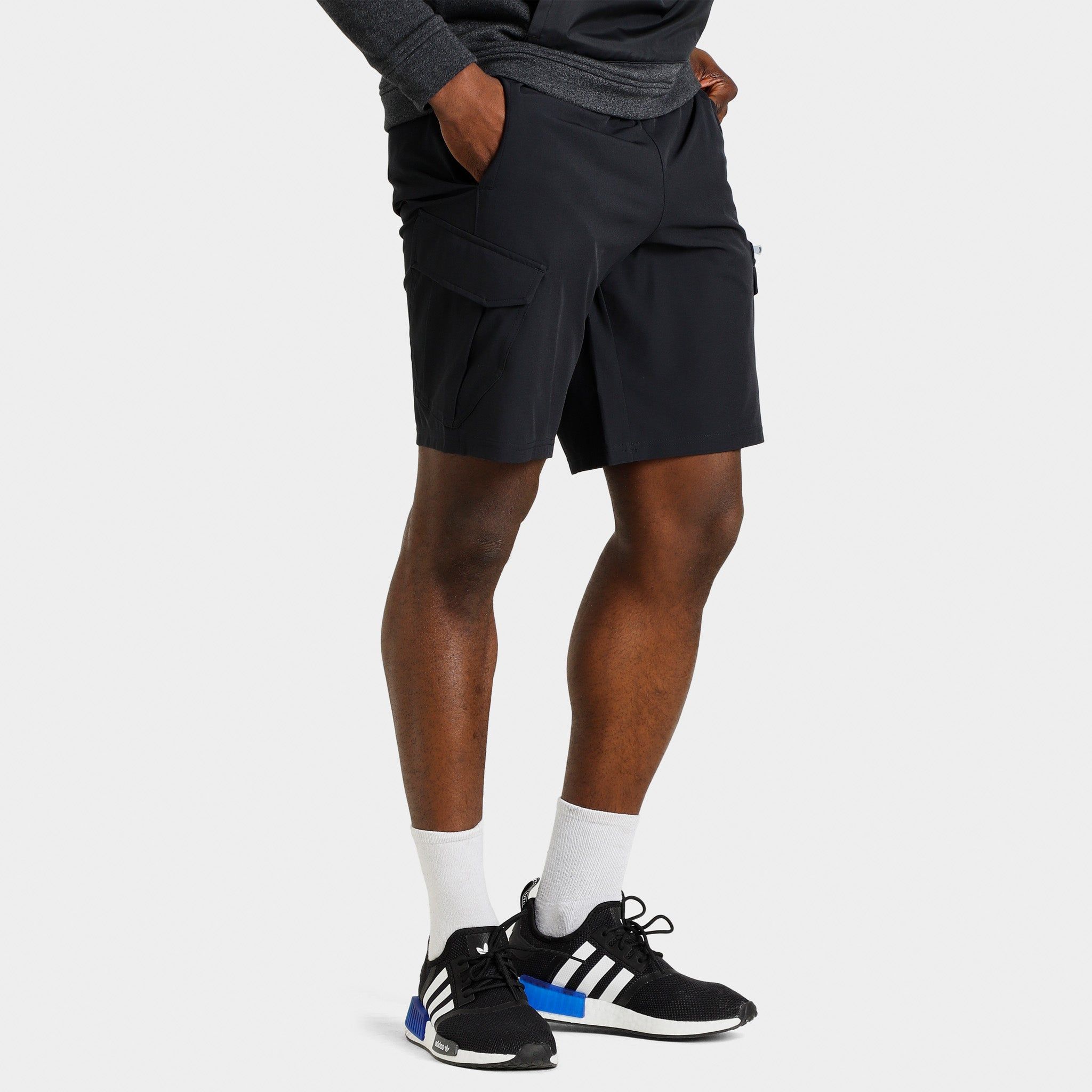 Under Armour JD Woven Cargo Shorts Black / Steel sold by JD Sports product image thumbnail 4