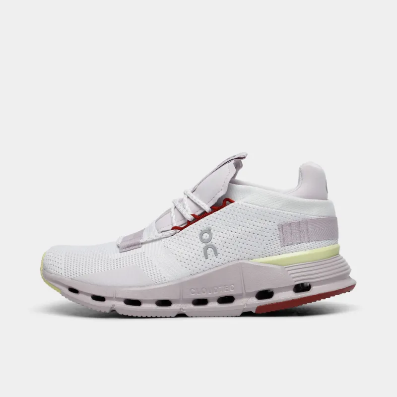 On Women's Cloudnova Undyed White /  Fade sold by JD Sports