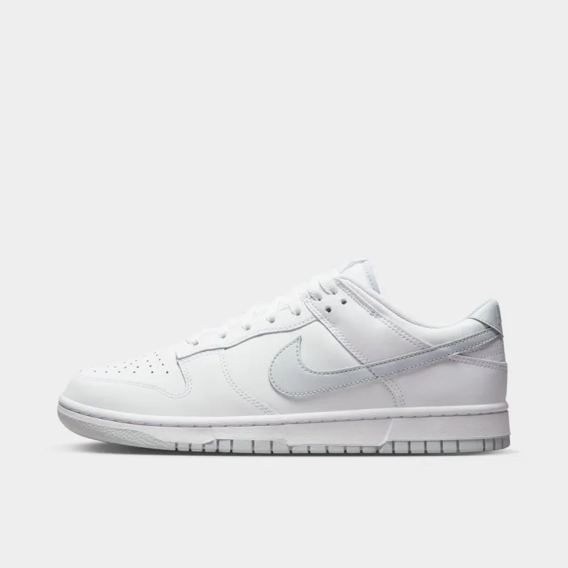 Nike Dunk Low Retro White / Pure Platinum - White sold by JD Sports