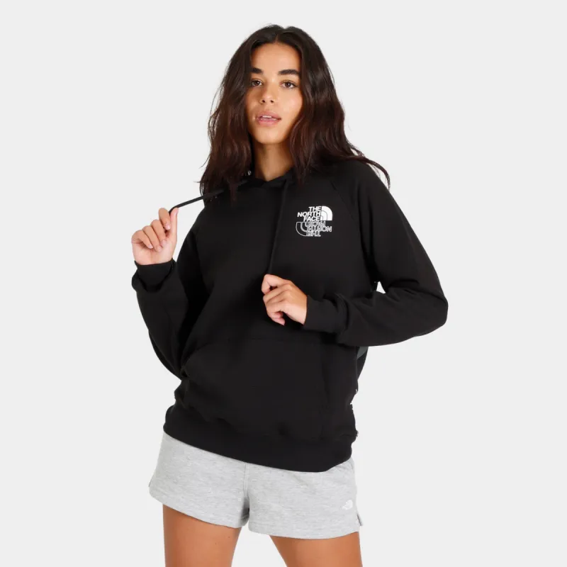The North Face Women's Graphic Injection Pullover Hoodie TNF Black / TNF Black sold by JD Sports