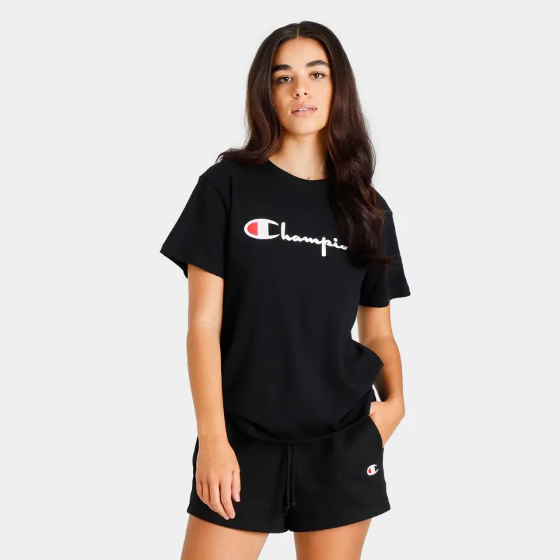 Champion Women's The Heritage T-shirt / Black made by Champion
