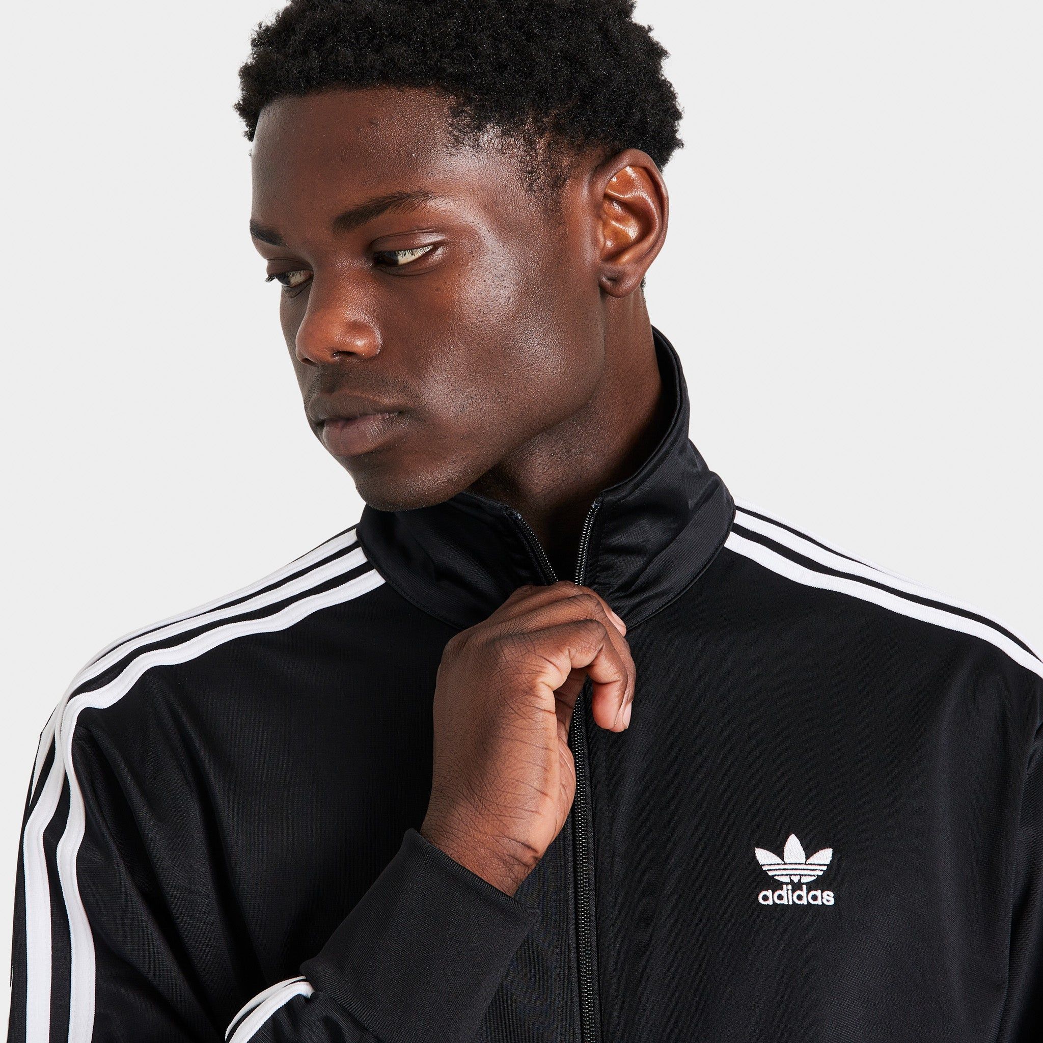 adidas Originals Firebird Track Jacket / Black sold by JD Sports product image thumbnail 2