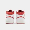 Jordan 1 Mid SE White / Lobster - Dune Red sold by JD Sports