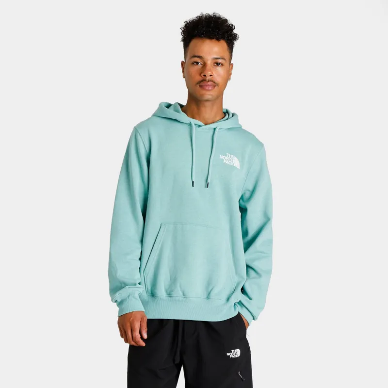 The North Face Printed Box NSE Pullover Hoodie Wasabi / Wasabi Ice Dye Print sold by JD Sports
