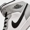 Jordan 1 Mid Light Smoke Grey / Black - White sold by JD Sports
