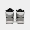 Jordan 1 Mid Light Smoke Grey / Black - White sold by JD Sports
