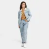 Levi's Women's Sherpa Ex-Boyfriend Trucker Jacket / Indigo Worn In sold by JD Sports