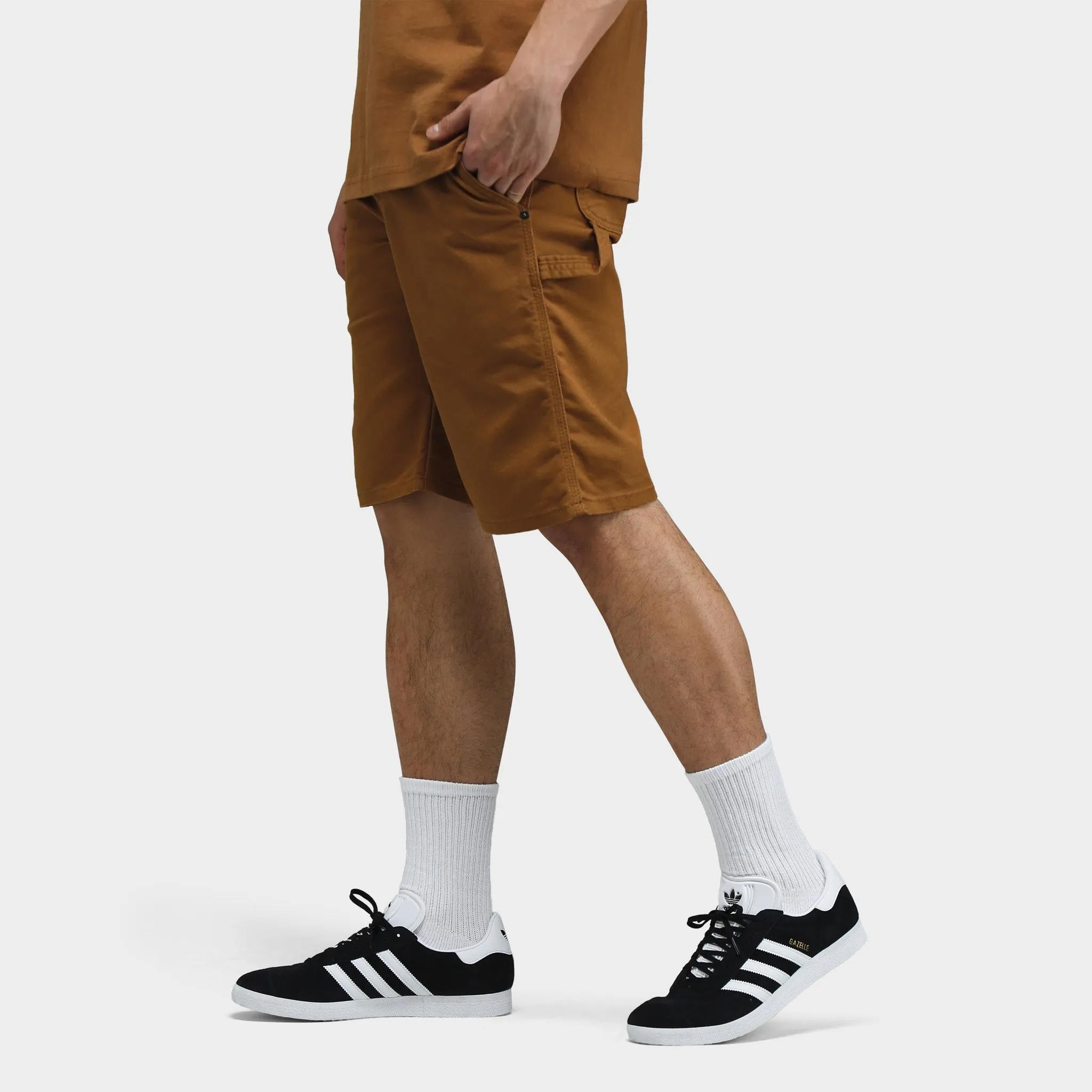 Dickies 11" Duck Carpenter Shorts / Stonewashed Brown Duck sold by JD Sports product image thumbnail 3