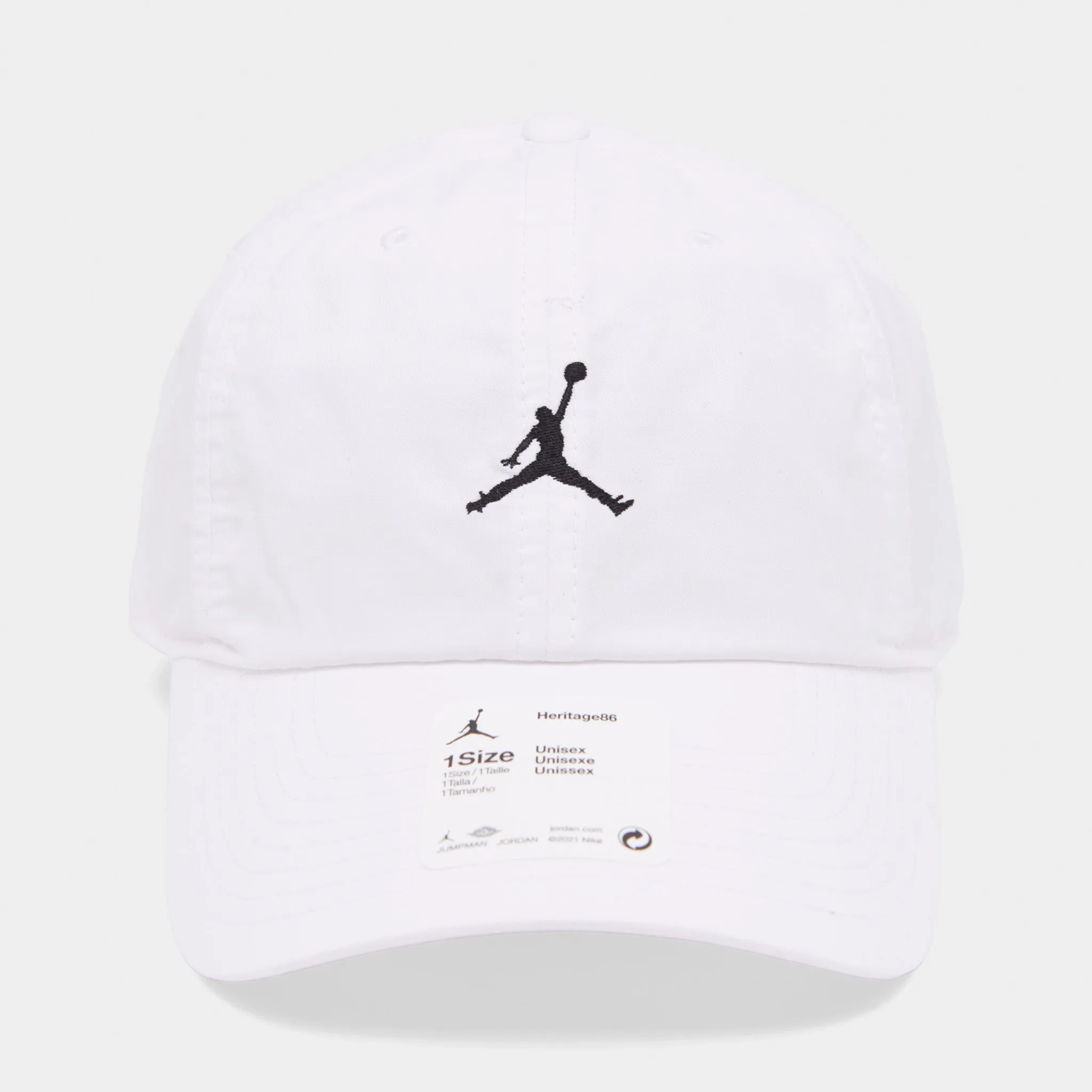 Jordan Jumpman Heritage86 Hat / White sold by JD Sports