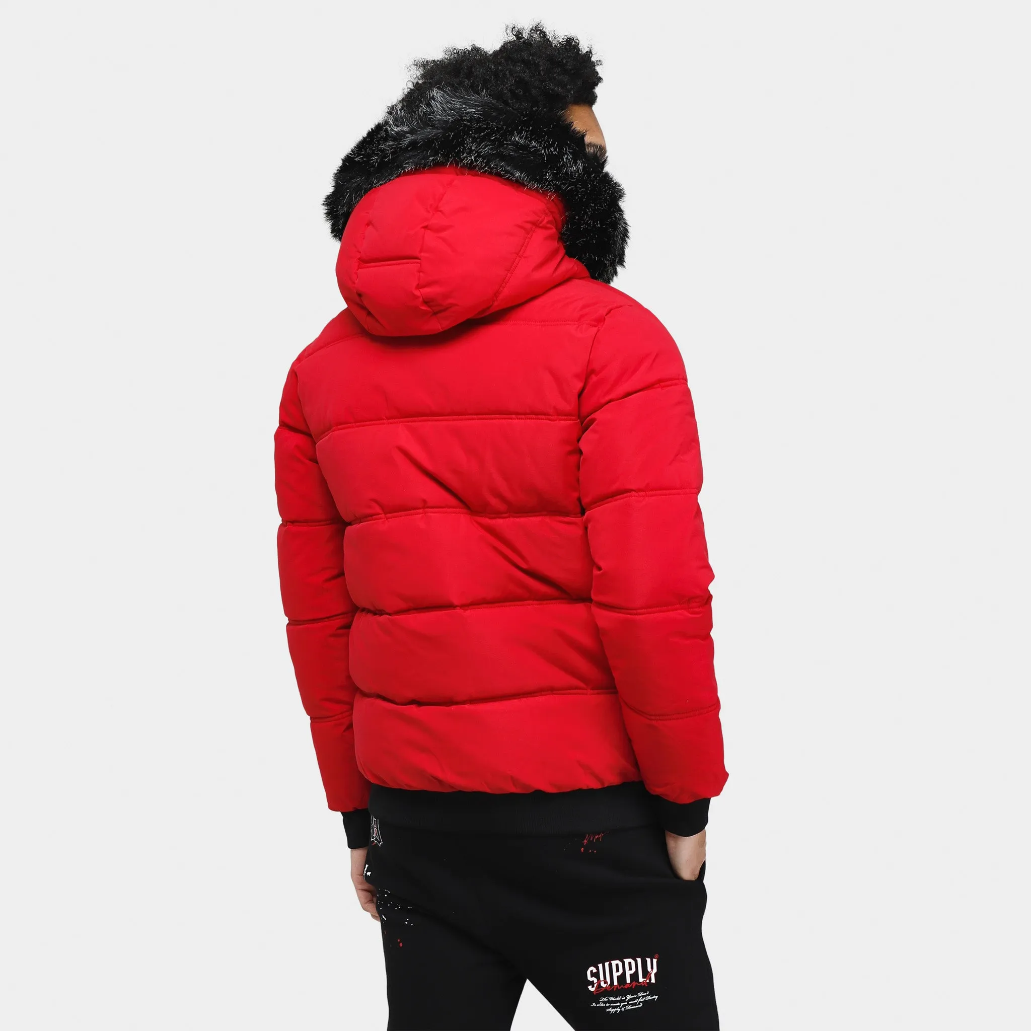 Supply & Demand Taymore Short Parka / Jester Red | Parallel