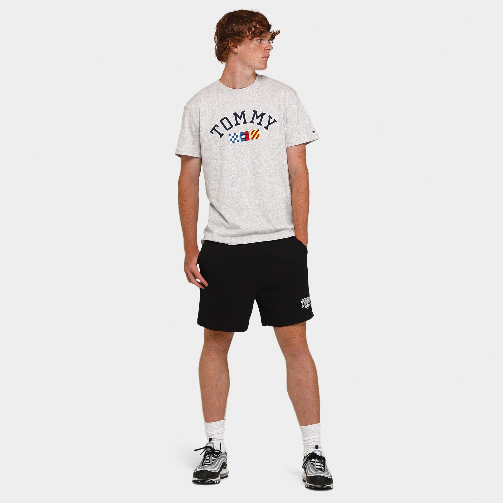 Tommy Jeans Archive Sailing T-shirt / Silver Grey Heather sold by JD Sports product image thumbnail 5