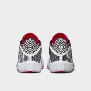 Jordan 38 Low White / Siren Red - Black sold by JD Sports