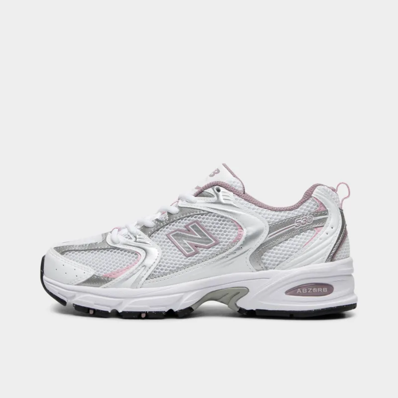 New Balance 530 White / Blue - Metallic Silver sold by JD Sports