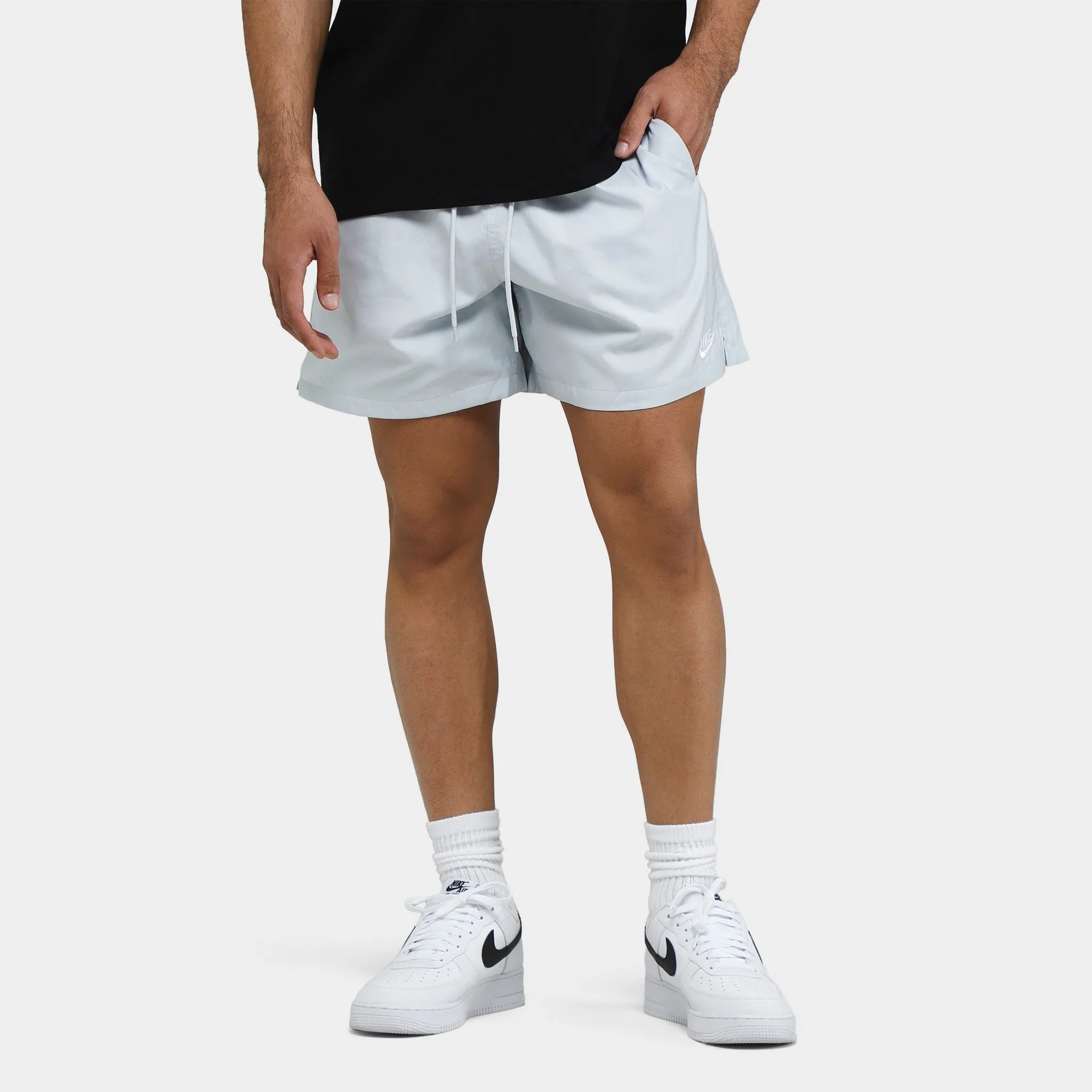 Nike Sportswear Club Flow Shorts Pure Platinum / White sold by JD Sports