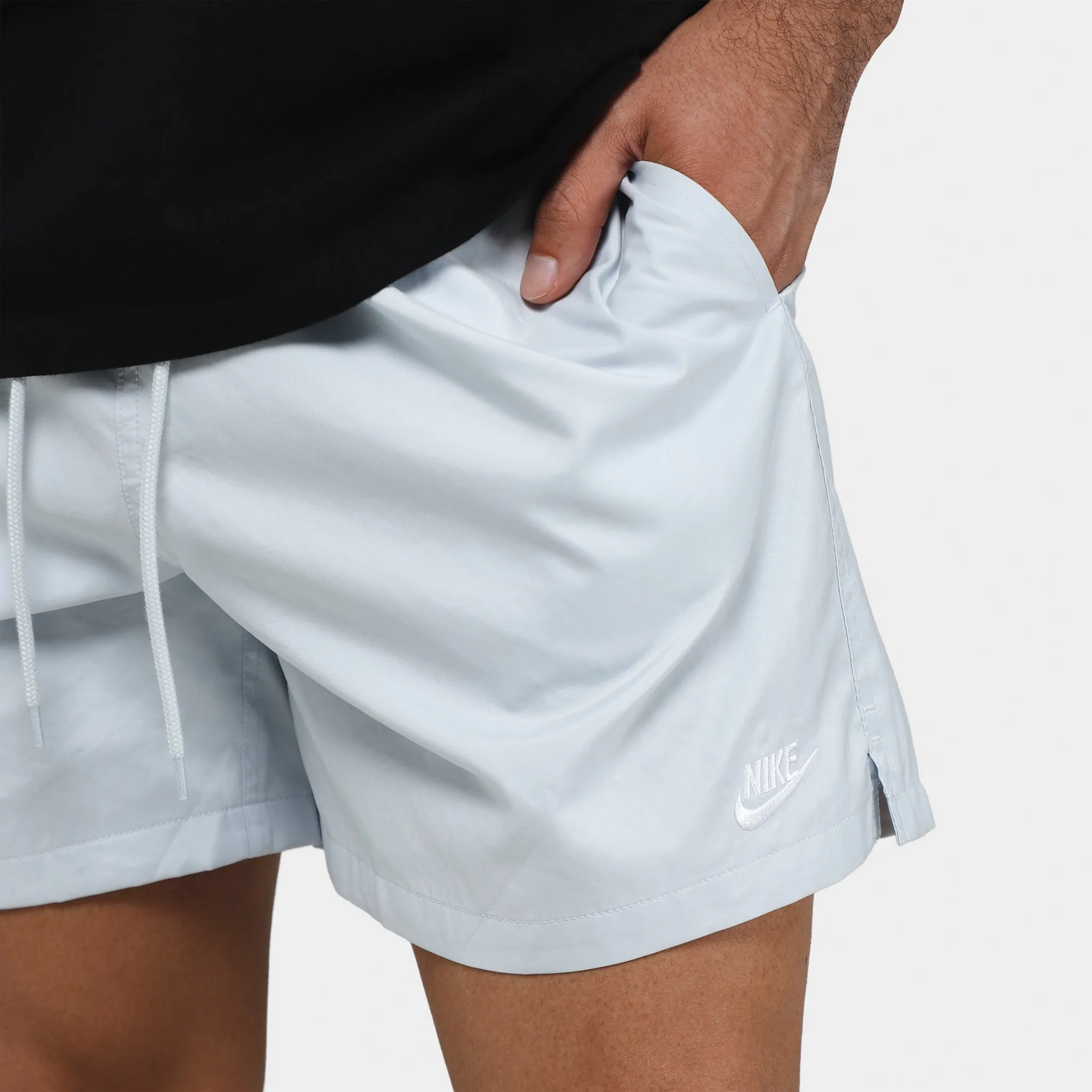 Nike Sportswear Club Flow Shorts Pure Platinum / White sold by JD Sports product image thumbnail 5