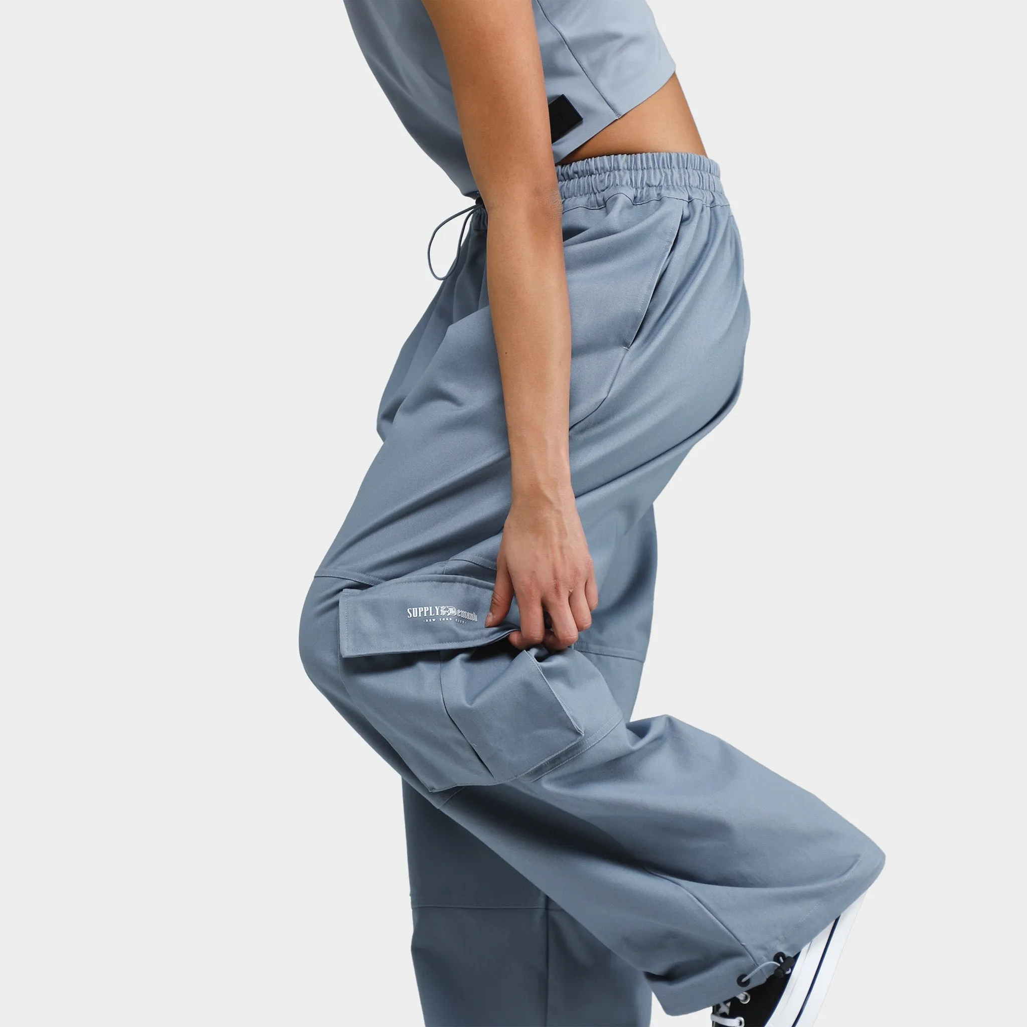 Supply & Demand Women's Terrace Cargo Pants / Grey sold by JD Sports product image thumbnail 5