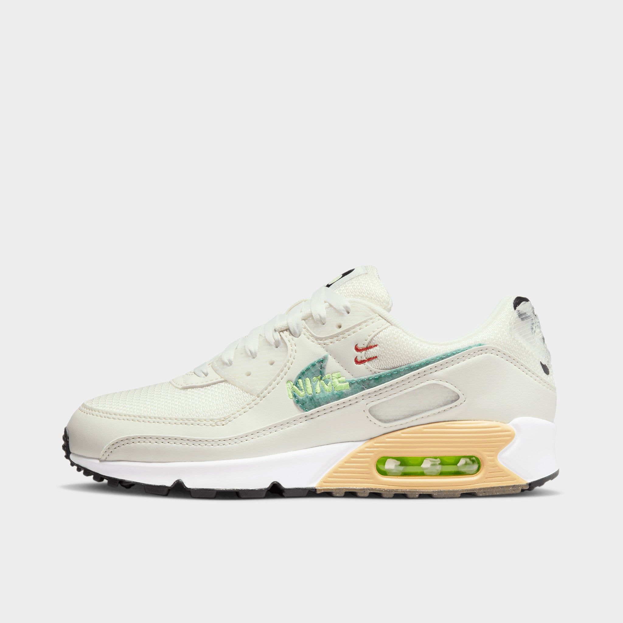 Nike Women's Air Max 90 SE Summit White / Neptune Green sold by JD Sports