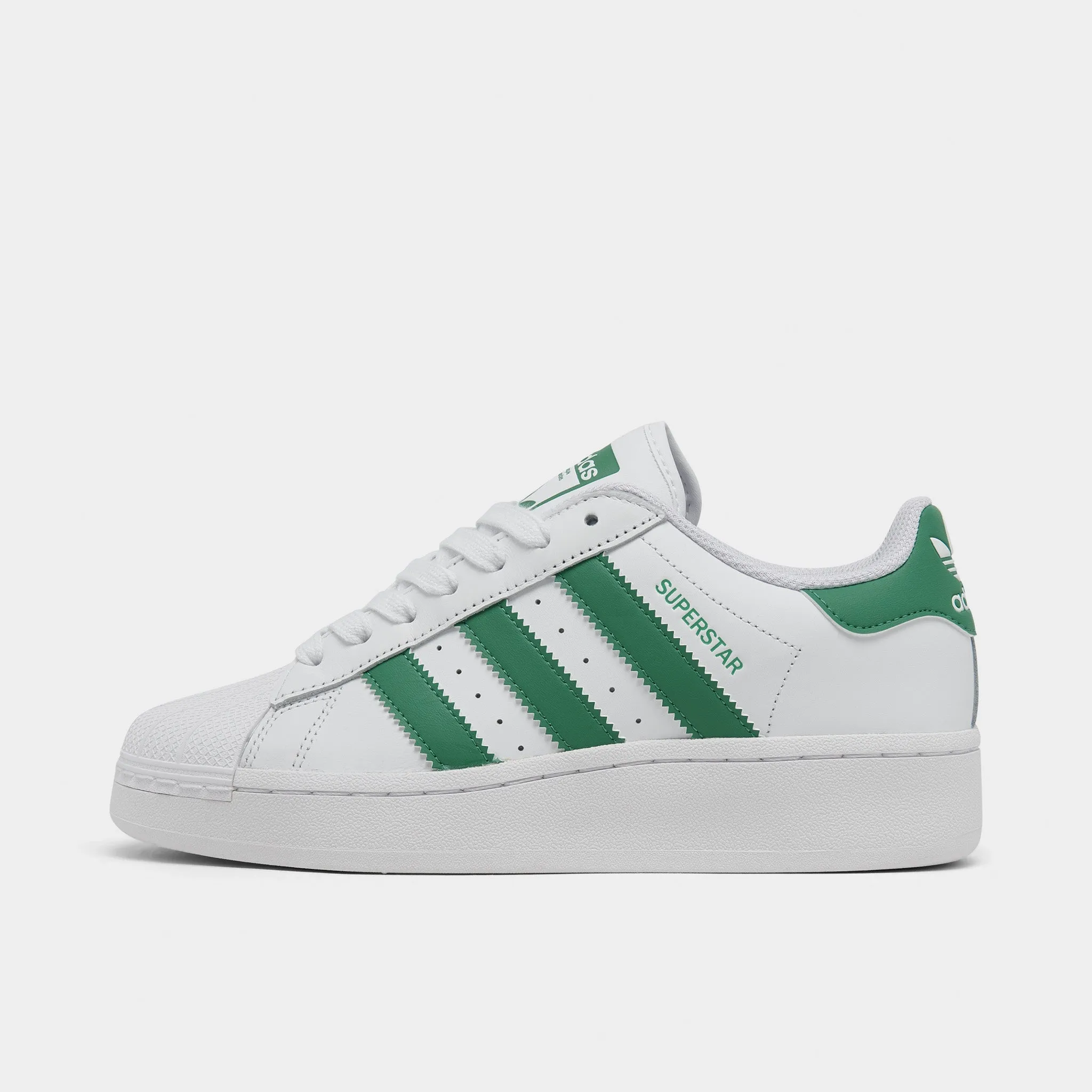 adidas Originals Women's Superstar XLG White / Green sold by JD Sports