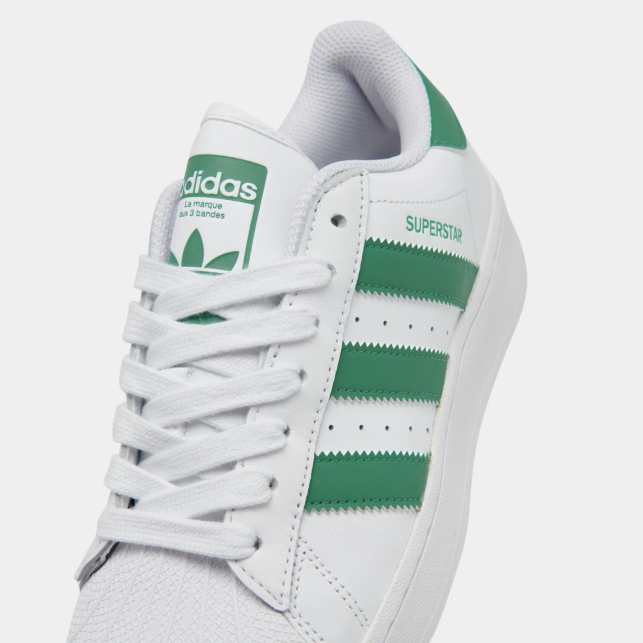 adidas Originals Women's Superstar XLG White / Green sold by JD Sports product image thumbnail 3