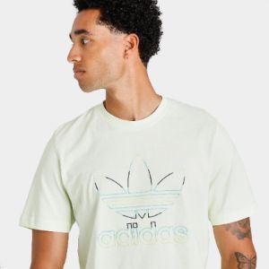 adidas Originals Trefoil T-shirt / Almost Lime sold by JD Sports