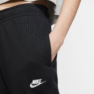 Nike Sportswear Women's Essential Fleece Pants Black / White sold by JD Sports