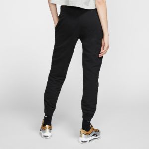 Nike Sportswear Women's Essential Fleece Pants Black / White sold by JD Sports