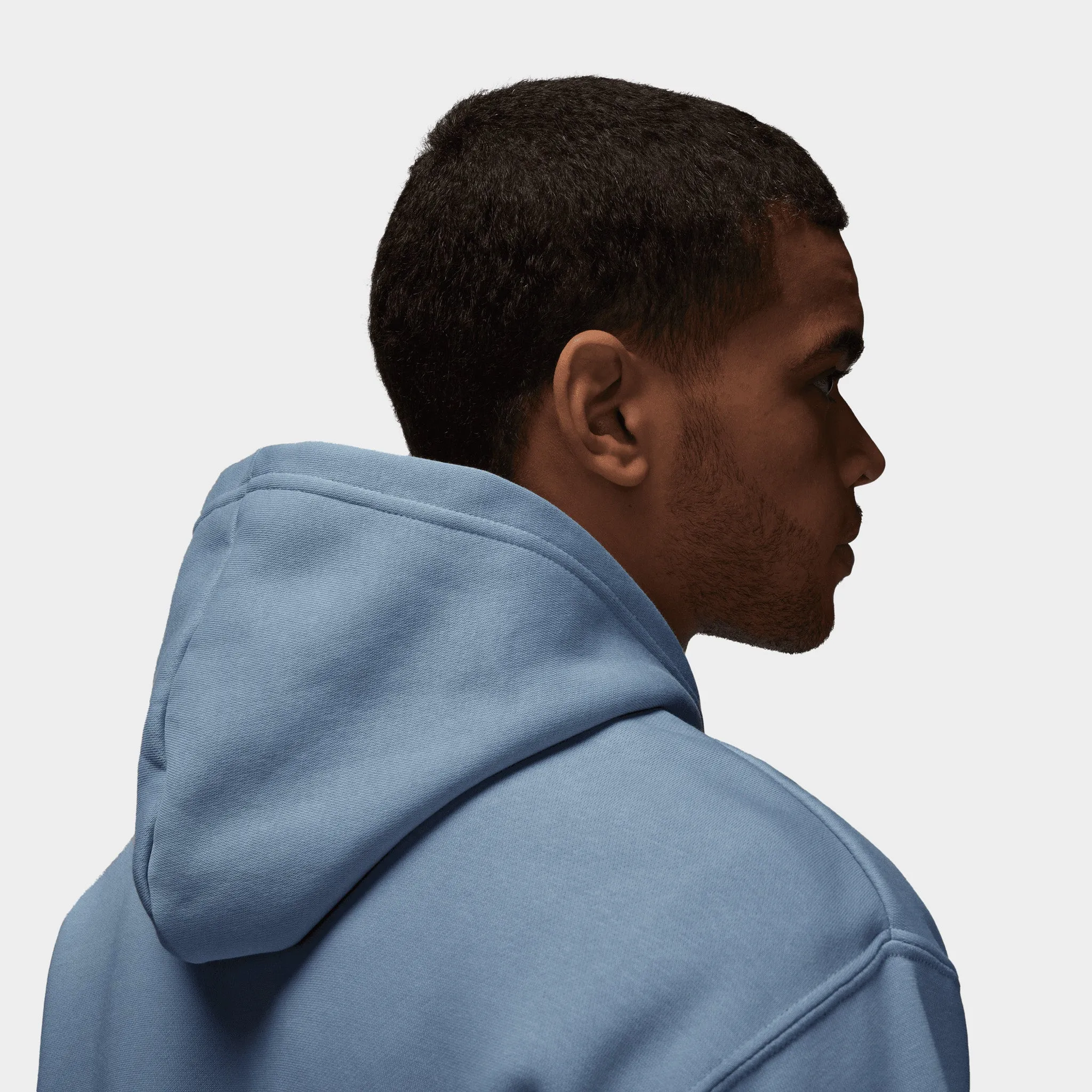 Jordan Essentials Fleece Pullover Hoodie / Blue Grey sold by JD Sports product image thumbnail 4