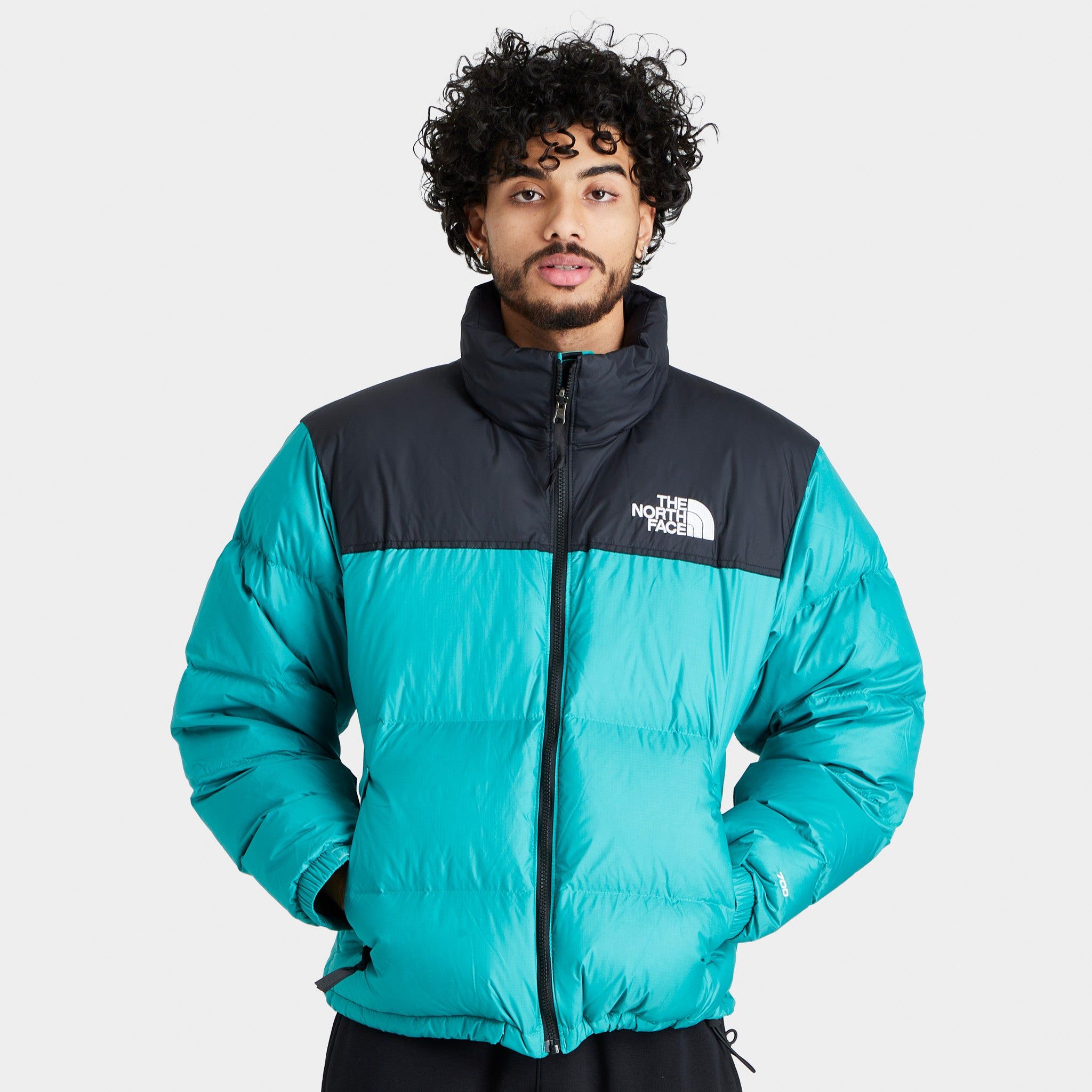 The North Face 1996 Retro Nuptse Jacket / Porcelain Green sold by JD Sports