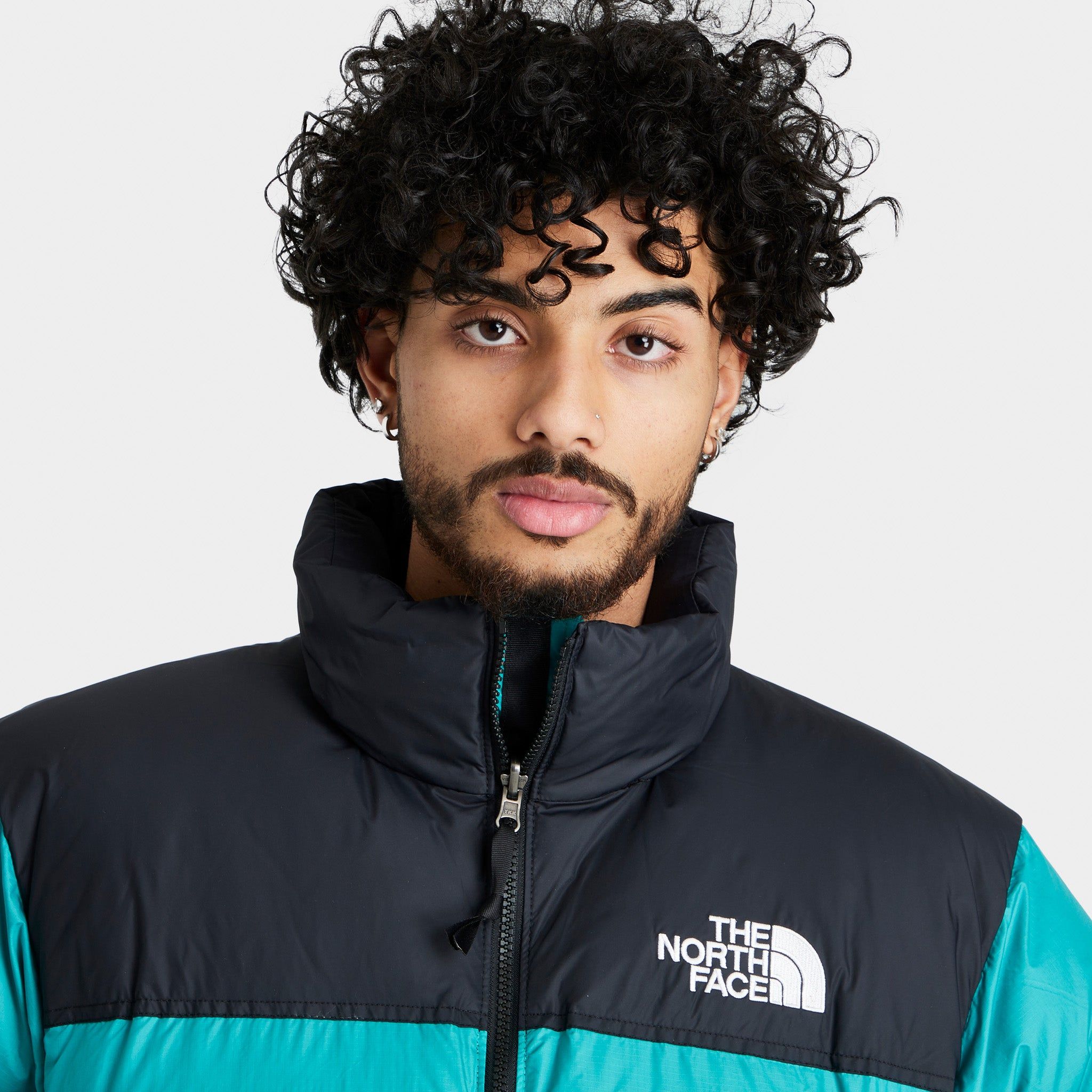 The North Face 1996 Retro Nuptse Jacket / Porcelain Green sold by JD Sports product image thumbnail 3